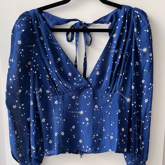 Reformation Starry Night Michel Top ✨ - Picture 2 of 12